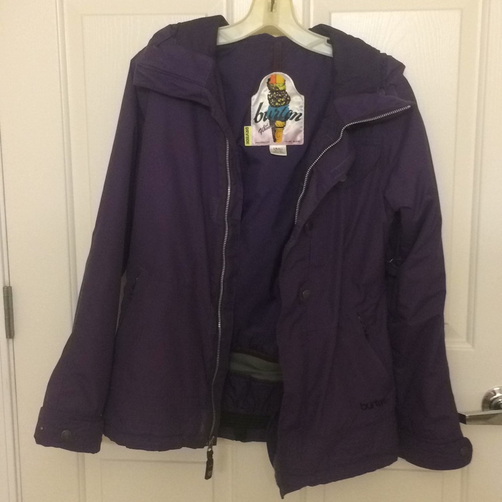 Purple Burton Dryride Ski Snowboard Jacket